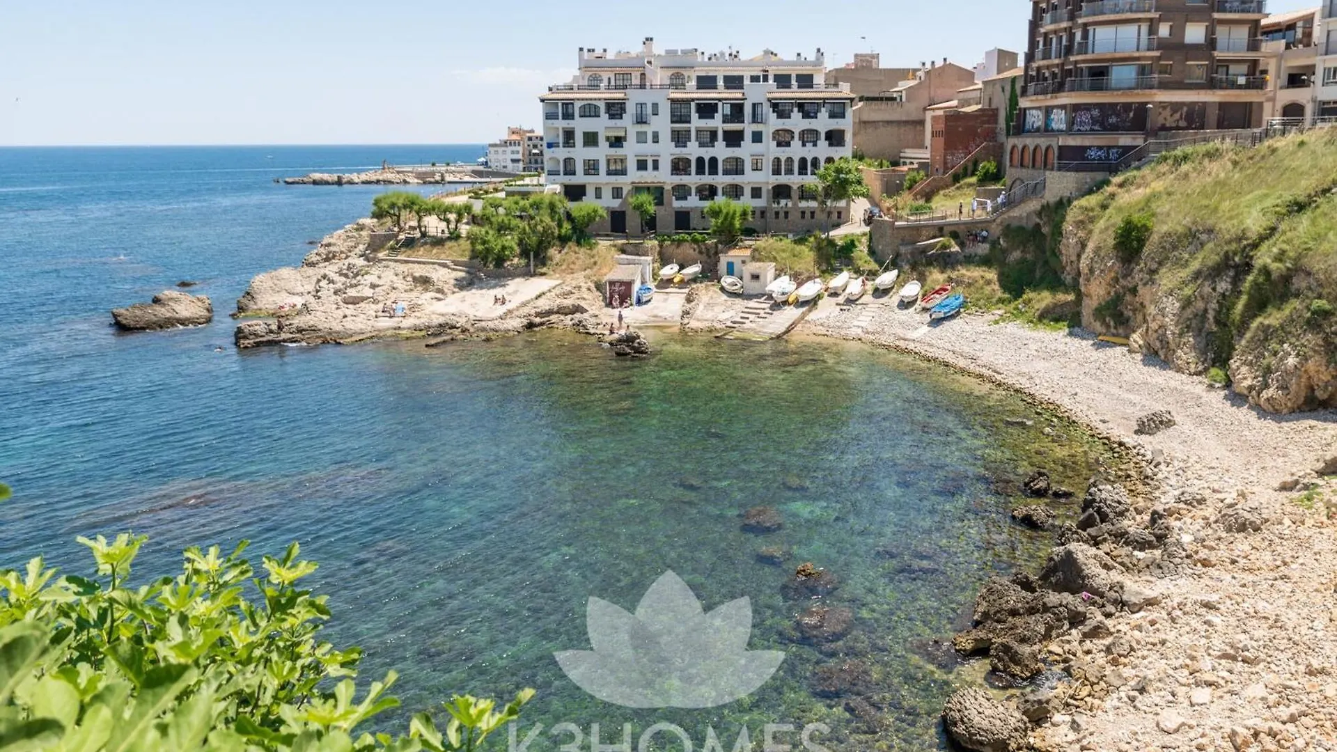 Elegant Villa For 8 People L' Escala 0*,